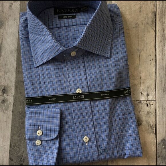 Men’s Ralph Lerann non-iron buttoned down shirt - Picture 2 of 7